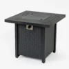 28-inch Iron Square Propane Fire Pit Table - Image 17