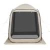 Screen House Tent, 6 x 6 ft, 4-6 Person Pop Up Screen Tent, Portable Screened in Canopy with Carry Bag, Netting Sides, Ground Stakes, for Garden, Patio, Backyard, and Outdoor Activities, Beige - Image 3