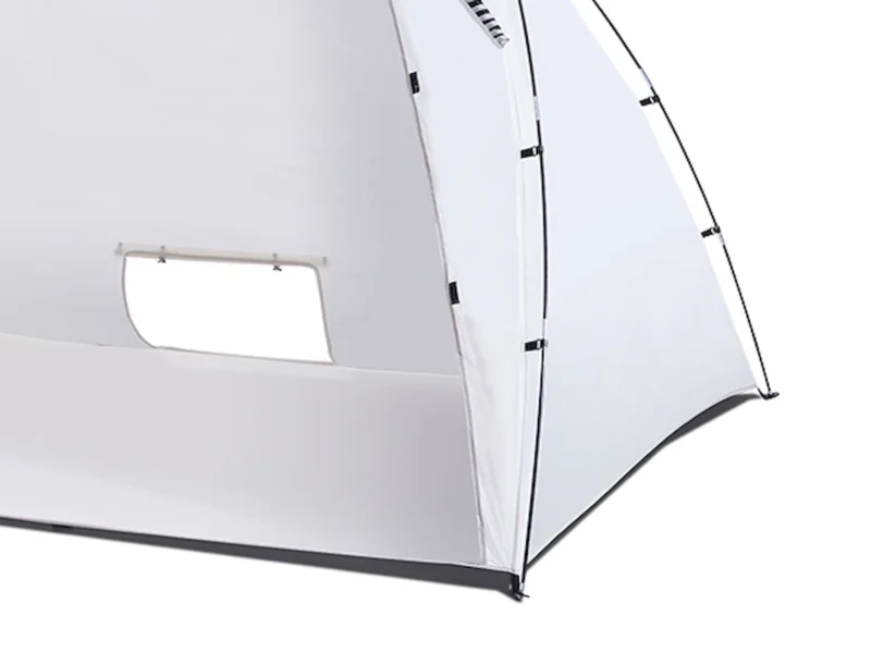 Portable Paint Booth, Larger Spray Paint Tent with Built-in Floor & Mesh Screen, Painting Tent Station for Furniture DIY Hobby Tool, 10x7x6ft Spray Paint Shelter - Image 2