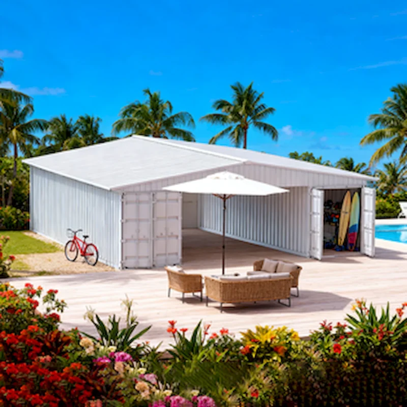 40FT x 36FT Container Roof Kit – Heavy-Duty Steel Shelter (No Containers) - The customer must have unloading capabilities, such as a forklift or crane - Image 4