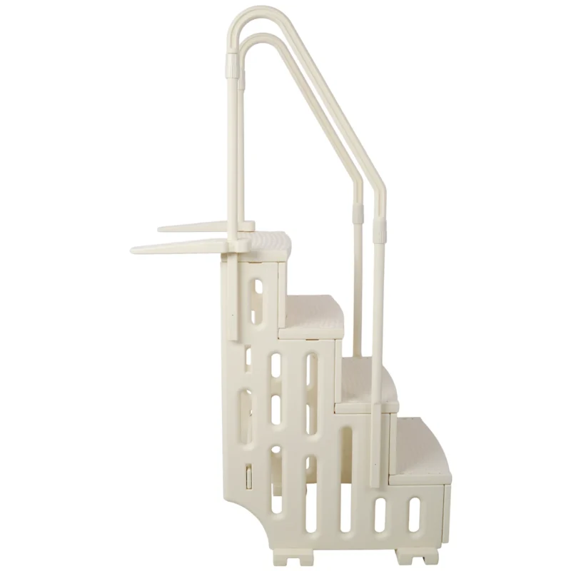 Pool Ladder Heavy-Duty 4 Safety Step for Above Ground Pools Stair Entry System with Handrails 400lbs  - Image 5