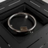 28" Propane Gas Fire Pit Table, 50000 BTU Square Steel Fire Pit for Outside Patio Deck Garden Backyard-Black - Image 2