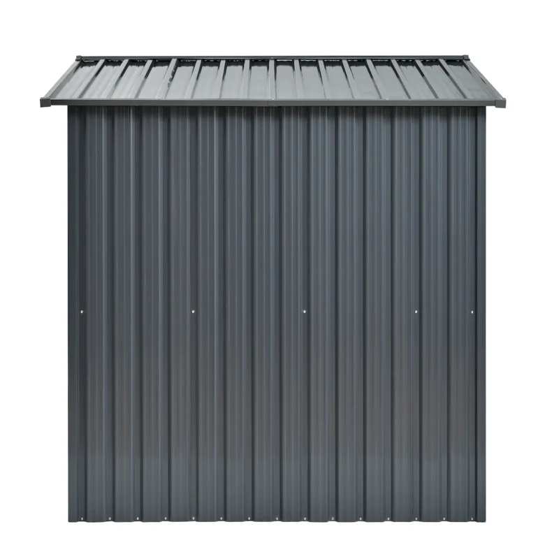 Metal Storage Shed with Double Doors, Heavy-Duty Galvanized Steel Outdoor Garden Shed for Tools, Lawn Equipment, and Yard Storage (72.8"Hx68.9"Dx87.8"W)  - Image 11
