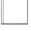 60" W x 76" H Sliding Frameless Shower Door in Matte Black with Clear Glass - Image 3