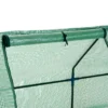 Outsunny 9' x 3' x 3' Portable Mini Greenhouse Outdoor Garden with Large Zipper Doors and Water/UV PE Cover, Green  - Image 10