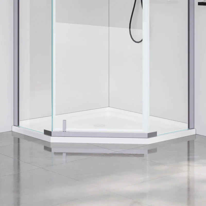 36*36*3.55 INCH Neo-Angle Shower Base For Bathroom Shower Door --White - Image 5