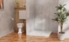 Goodyo 36"x36" Shower Pan 3.3" Height Double Threshold Shower Base in Slate White, Anti-slip Acrylic, Center Drain (no Drain Sets)  - Image 8