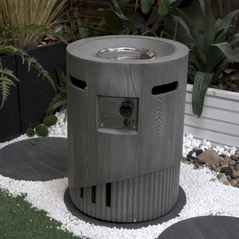 32000 BTU, CSA Certification Diameter 20 Inch Round Outdoor Gas Fire Pit,Contain 2.5kg Lava Stone And Rainproof Cover,Magnesium Oxide Cultured Stone Surface Finished,, More Suitable for Outdoor Garden - Image 12