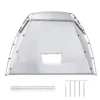 Portable Paint Booth, Larger Spray Paint Tent with Built-in Floor & Mesh Screen, Painting Tent Station for Furniture DIY Hobby Tool, 7.5x5.2x5.2ft Spray Paint Shelter