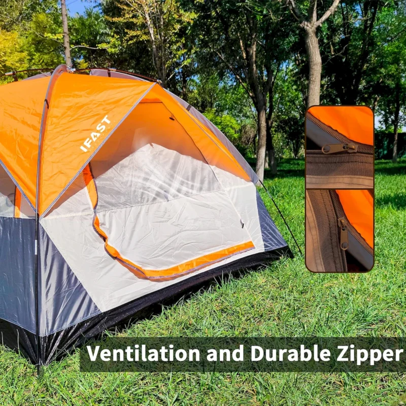 Person Family Camping Tent Portable Lightweight Waterproof Cabana Beach - Image 4