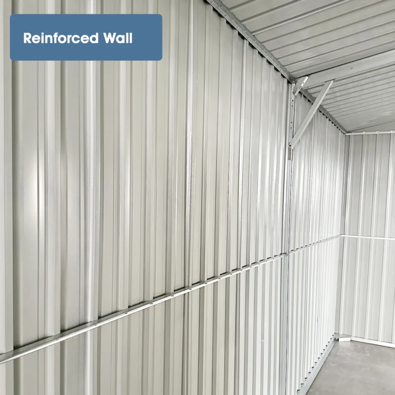 Chery Industrial Heavy-Duty Metal Garage Shed 20'x10' - Image 11