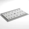 60" x 36" Shower Base,Central Drain Single Threshold Shower Base with Efficient Drainage, Shower Pan with Slip Resistant Textured Surface (Drain Not Included) - Image 7