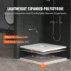 Shower Curb Kit, 36"x36" Shower Pan Kit with 6.3" Central Drain, Lightweight EPS Shower Installation Kits with 2 Waterproof Cloths, Shower Pan Slope Sticks Fit for Bathroom - Image 7