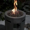 32000 BTU, CSA Certification Diameter 20 Inch Round Outdoor Gas Fire Pit,Contain 2.5kg Lava Stone And Rainproof Cover,Magnesium Oxide Cultured Stone Surface Finished,, More Suitable for Outdoor Garden - Image 11
