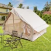 Inflatable Tent With Pump,Glamping Tents For 4-6 Person, Easy Setup 4 Season Waterproof Outdoor Tent,Waterproof Luxury Glamping Tent with 12 Mesh Window - Image 9