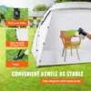 Portable Paint Booth, Larger Spray Paint Tent with Built-in Floor & Mesh Screen, Painting Tent Station for Furniture DIY Hobby Tool, 10x7x6ft Spray Paint Shelter - Image 8