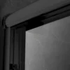 60'' W x 74'' H Door Sliding Frameless Shower Door with 6mm Tempered Glass LYM-02 Mat Black  - Image 11