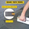 Shower Curb Kit, 38"x60" Watertight Shower Curb Overlay with 4" ABS Central Bonding Flange, 4" Stainless Steel Grate, 2 Cuttable Shower Curb and Trowel, Shower Pan Slope Sticks Fit for Bathroom - Image 9