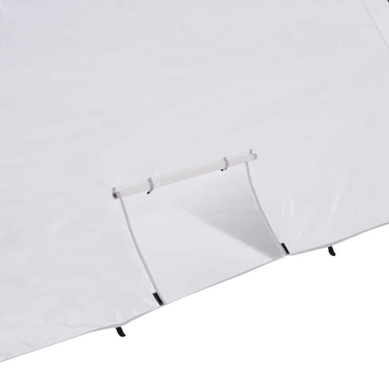 Portable Paint Booth, Larger Spray Paint Tent with Built-in Floor & Mesh Screen, Painting Tent Station for Furniture DIY Hobby Tool, 7.5x5.2x5.2ft Spray Paint Shelter - Image 6
