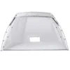 Portable Paint Booth, Larger Spray Paint Tent with Built-in Floor & Mesh Screen, Painting Tent Station for Furniture DIY Hobby Tool, 10x7x6ft Spray Paint Shelter - Image 7