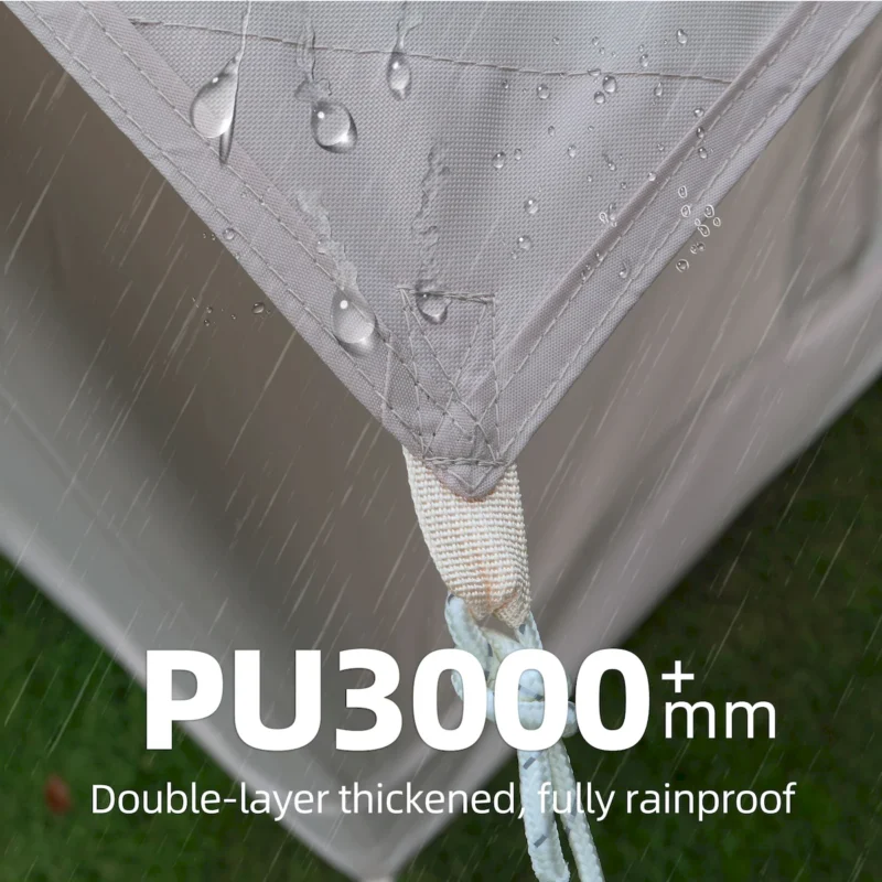 5.76 m ² Inflatable Tents for Camping with canopy, Blow Up Tent with Hand Pump, Easy Setup InflatableTent 4 Season Tent, Waterproof Oxford Air Glamping Tents for Camping Adult 2-3 Person - Image 8