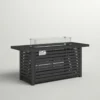 24" Steel Propane Fire Pit Table with Cover (Copy)