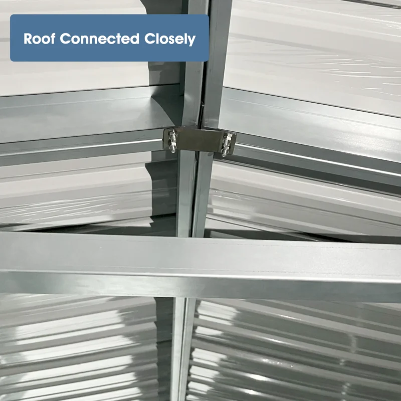 Chery Industrial Heavy-Duty Metal Garage Shed 20'x10' - Image 9