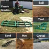 The Original 4FT Drag Harrow Driveway Grader, 46 LB Heavy Duty Tow Behind Lawn and Landscape Rake, Gravel Driveway Drag, Power Rake , Lawn Leveler  - Image 11