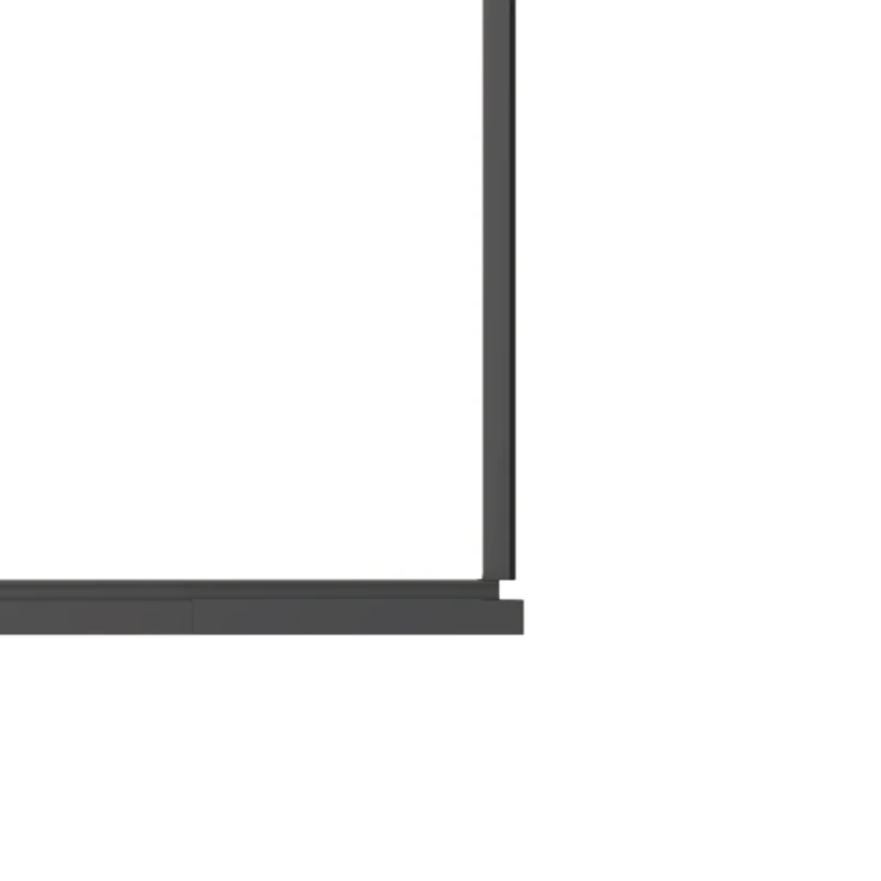 60" W x 76" H Sliding Frameless Shower Door in Matte Black with Clear Glass - Image 10