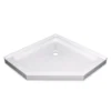 36*36*3.55 INCH Neo-Angle Shower Base For Bathroom Shower Door --White