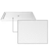 60" x 36" Shower Base,Central Drain Single Threshold Shower Base with Efficient Drainage, Shower Pan with Slip Resistant Textured Surface (Drain Not Included) - Image 5