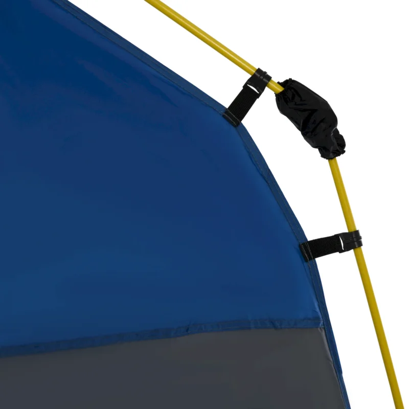 Outsunny Camping Tents 4 Person Pop Up Tent Quick Setup Automatic Hydraulic Family Travel Tent w/ Windows, Doors Carry Bag Included, Blue - Image 3