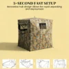 All-Weather Shelter,Hunting Blind,See Through Pop Up Blind - Image 3