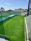3FTX10FT Outdoor Artificial Grass Runner Rug, Thick Realistic Fake Grass Roll Decor Patio Balcony Garden Lawn, Dog Pets Turf Drain Mat, 1.38" Pile Height - Image 11