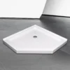 36*36*3.55 INCH Neo-Angle Shower Base For Bathroom Shower Door --White - Image 2