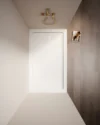 CONDRIS 60" x 36" Shower Base, Rectangular Acrylic Shower Pan with Slip-Resistant Floor, Right Drain, Low Threshold, Alcove Installation - Image 2