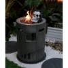 32000 BTU, CSA Certification Diameter 20 Inch Round Outdoor Gas Fire Pit,Contain 2.5kg Lava Stone And Rainproof Cover,Magnesium Oxide Cultured Stone Surface Finished,, More Suitable for Outdoor Garden - Image 8