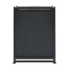 Outdoor Metal Tank Holder Side Table, Matte Black - Image 10
