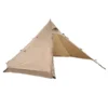 Hot Tent for 4 Persons, Portable Winter Tipi Tent with Stove Jack, Waterproof Canvas Camping Tents, Lightweight 4 Season Shelter Tents for Hiking Fishing Backpacking, M Size - Image 4