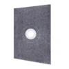 Shower Curb Kit, 38"x60" Watertight Shower Curb Overlay with 4" ABS Central Bonding Flange, 4" Stainless Steel Grate, 2 Cuttable Shower Curb and Trowel, Shower Pan Slope Sticks Fit for Bathroom - Image 6