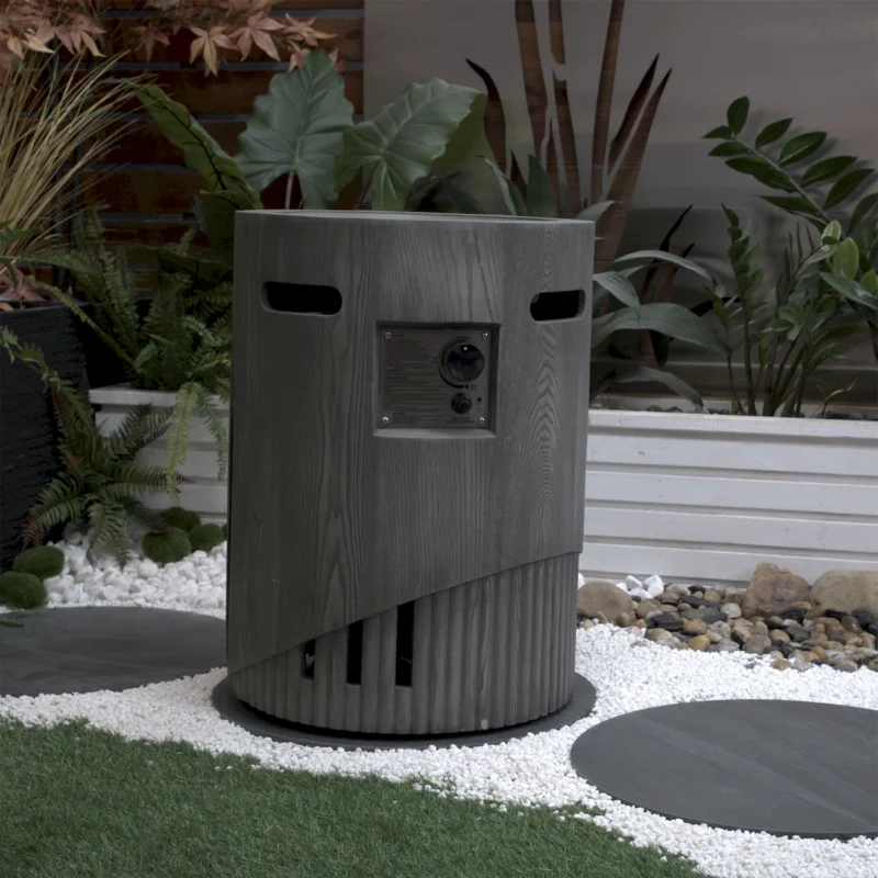 32000 BTU, CSA Certification Diameter 20 Inch Round Outdoor Gas Fire Pit,Contain 2.5kg Lava Stone And Rainproof Cover,Magnesium Oxide Cultured Stone Surface Finished,, More Suitable for Outdoor Garden - Image 7