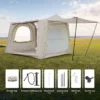 Inflatable Tents for Camping,suv tent , Easy Setup InflatableTent 4 Season Tent, Waterproof Oxford Air Glamping Tents for Camping Adult 4/6/8 Person - Image 6