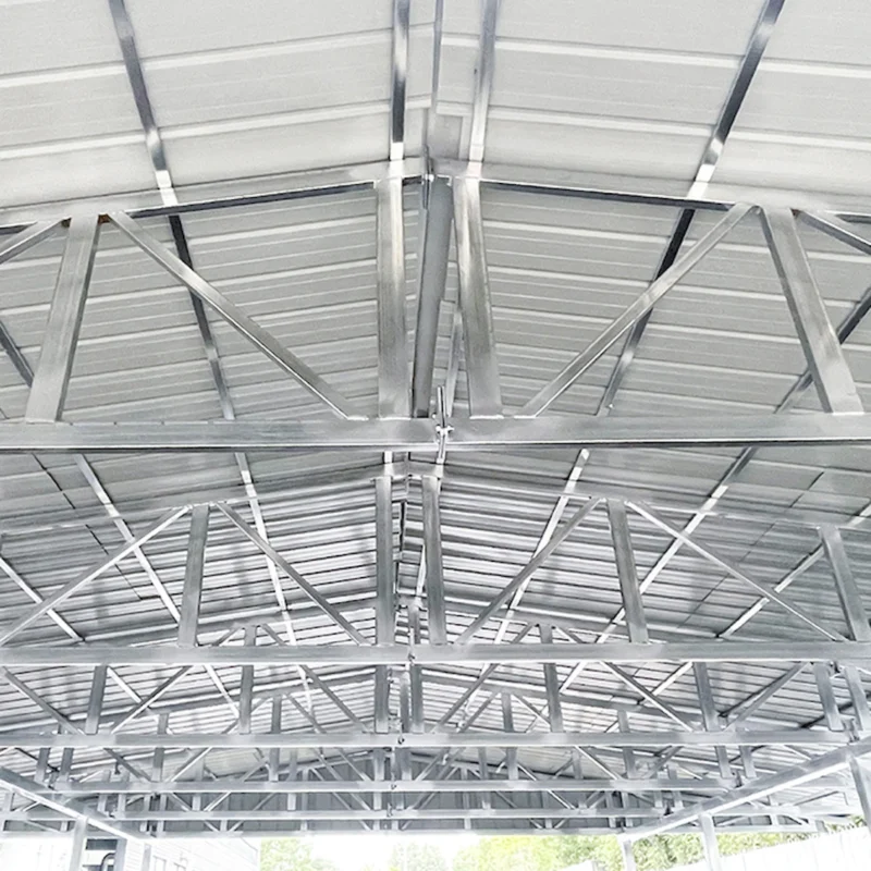 40FT x 36FT Container Roof Kit – Heavy-Duty Steel Shelter (No Containers) - The customer must have unloading capabilities, such as a forklift or crane - Image 7