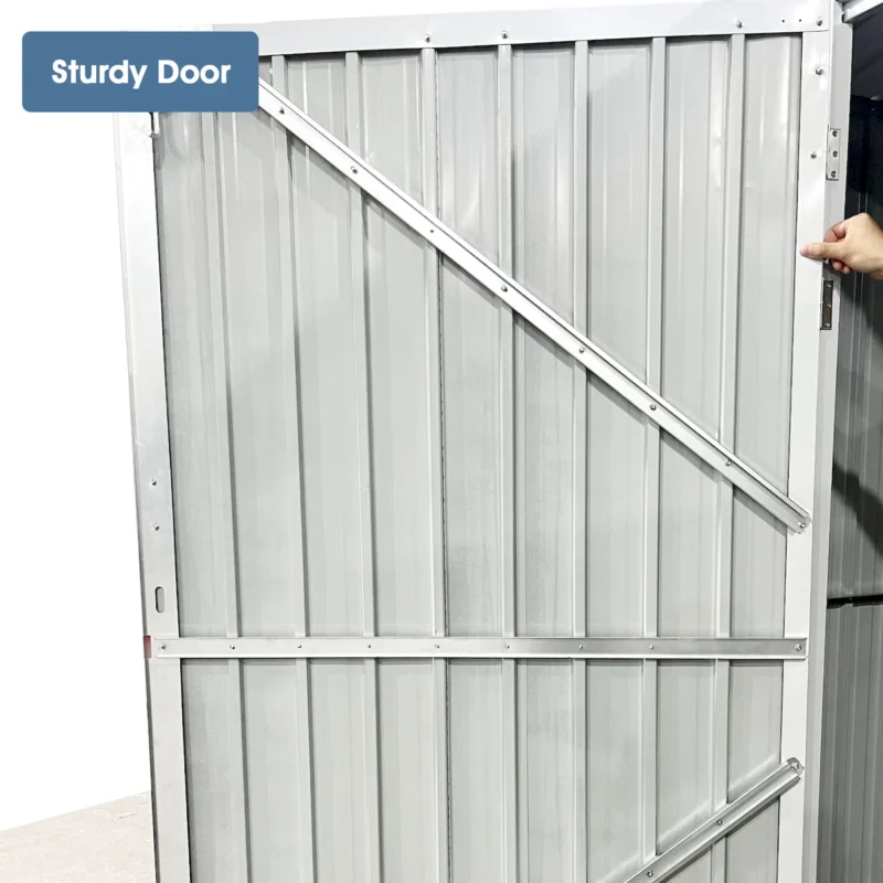 Chery Industrial Heavy-Duty Metal Garage Shed 20'x10' - Image 7