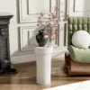 MGO Pedestal Column Plant Stand, 24 Inch H,  - Image 3