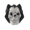 Fire Pit Demon Skull Gas Log for Ventless & Vent Free, Propane, Gel, Ethanol, Electric, Outdoor Fireplace and Fire Pit, Halloween Decor - Patent Pending 