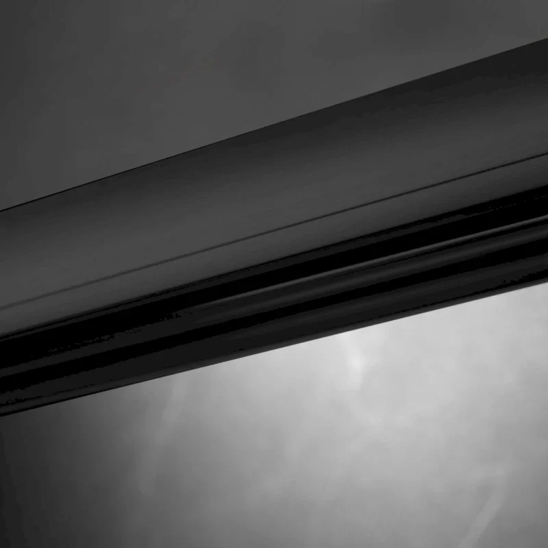60'' W x 74'' H Door Sliding Frameless Shower Door with 6mm Tempered Glass LYM-02 Mat Black  - Image 7