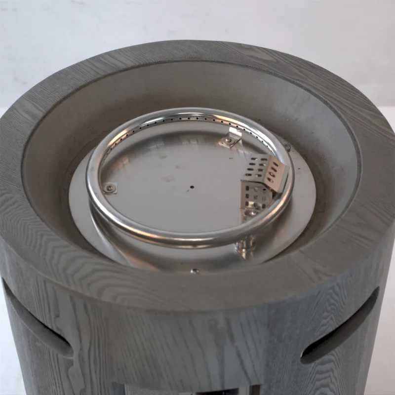 32000 BTU, CSA Certification Diameter 20 Inch Round Outdoor Gas Fire Pit,Contain 2.5kg Lava Stone And Rainproof Cover,Magnesium Oxide Cultured Stone Surface Finished,, More Suitable for Outdoor Garden - Image 6