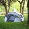 4-6 Persons White + Gray Pop-Up Boat Tent  - Image 2