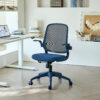 Ergonomic Color Office Chair 350LBS, Home Office, Mesh Back, Integrated Molded Foam, Comfortable Sitting, Flipping Armrest, Fireproof, Rotating, Lifting Multifunctional Chair - Image 22